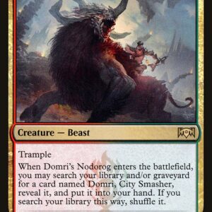 Ravnica Allegiance - 272 - Domri's Nodorog - Rare - RG - Non-foil (Front)