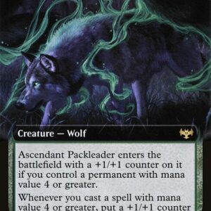 Innistrad: Crimson Vow - 383 - Ascendant Packleader - Rare - G - Non-foil