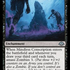 Modern Horizons 3 - 101 - Mindless Conscription - Uncommon - B - Non-foil