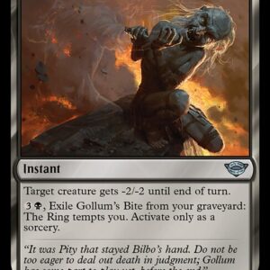The Lord of the Rings: Tales of Middle-earth - 85 - Gollum's Bite - Uncommon - B - Non-foil