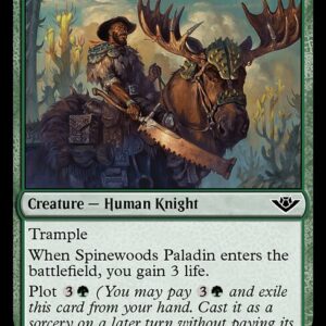 Outlaws of Thunder Junction - 183 - Spinewoods Paladin - Common - G - Non-foil