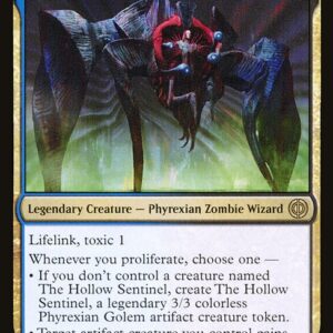 Phyrexia: All Will Be One - 219 - Venser, Corpse Puppet - Rare - UB - Foil