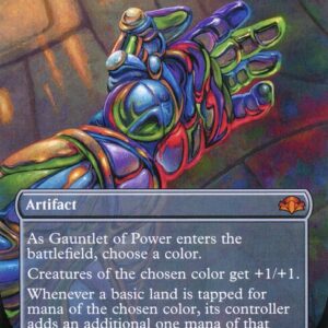 Dominaria Remastered - 447 - Gauntlet of Power - Mythic - C - Foil