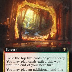 Throne of Eldraine - 379 - Escape to the Wilds - Rare - RG - Non-foil