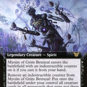 Neon Dynasty Commander - 55 - Myojin of Grim Betrayal - Rare - B - Non-foil