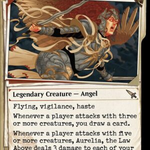 Murders at Karlov Manor - 357 - Aurelia, the Law Above - Rare - WR - Non-foil