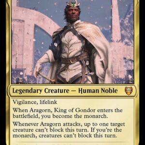 Tales of Middle-earth Commander - 5 - Aragorn, King of Gondor - Mythic - Multi - Non-foil