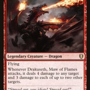 Commander Legends: Battle for Baldur's Gate - 790 - Drakuseth, Maw of Flames - Rare - R - Non-foil