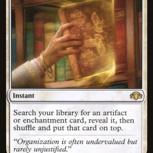 Dominaria Remastered - 6 - Enlightened Tutor - Rare - W - Foil