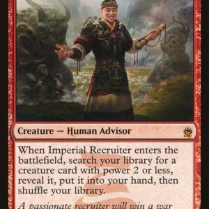 Masters 25 - 136 - Imperial Recruiter - Mythic - R - Foil