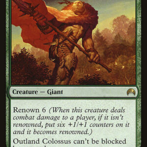 Magic Origins - 193 - Outland Colossus - Rare - G - Non-foil
