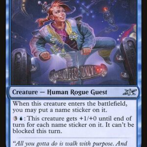 Unfinity - 61 - _____ _____ _____ Trespasser - Uncommon - U - Foil