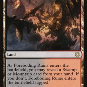 Forgotten Realms Commander - 238 - Foreboding Ruins - Rare - C - Non-foil (Front)