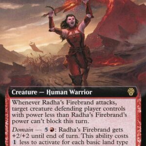 Dominaria United - 408 - Radha's Firebrand - Rare - R - Non-foil