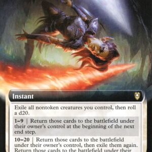 Commander Legends: Battle for Baldur's Gate - 556 - Lae'zel's Acrobatics - Rare - W - Non-foil