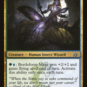 Dragon's Maze - 54 - Beetleform Mage - Common - UG - Non-foil (Front)
