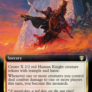 Tales of Middle-earth Commander - 139 - Forth Eorlingas! - Rare - WR - Non-foil