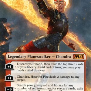 Core Set 2021 - 283 - Chandra, Heart of Fire - Mythic - R - Foil (Front)