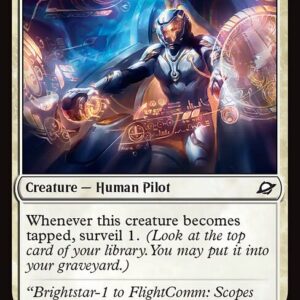 Edge of Eternities - 38 - Starfighter Pilot - Common - W - Foil