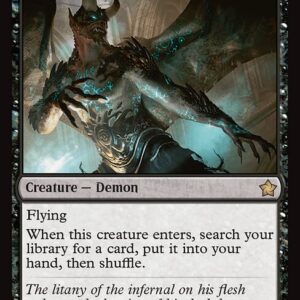 Foundations - 184 - Rune-Scarred Demon - Rare - B - Non-foil