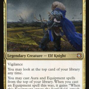 Forgotten Realms Commander - 1 - Galea, Kindler of Hope - Mythic - Multi - Foil (Front)