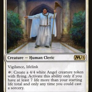 Core Set 2021 - 38 - Speaker of the Heavens - Rare - W - Non-foil (Front)
