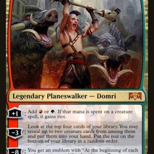 Ravnica Allegiance - 166 - Domri, Chaos Bringer - Mythic - RG - Non-foil (Front)