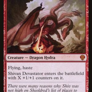 Dominaria United - 143 - Shivan Devastator - Mythic - R - Foil