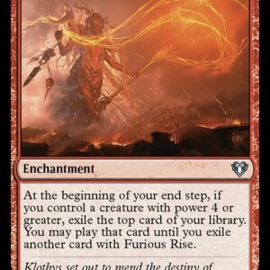 Commander Masters - 225 - Furious Rise - Uncommon - R - Non-foil