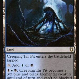 Commander Legends: Battle for Baldur's Gate - 888 - Creeping Tar Pit - Rare - C - Non-foil