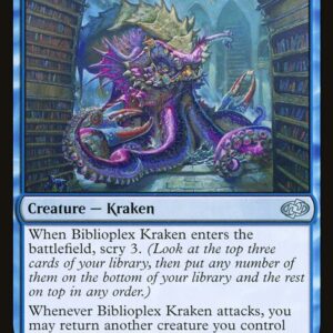 Jumpstart 2022 - 10 - Biblioplex Kraken - Uncommon - U - Non-foil