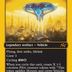 Aetherdrift - 434 - Valor's Flagship - Mythic - W - Foil