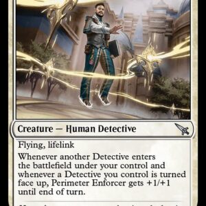 Murders at Karlov Manor - 31 - Perimeter Enforcer - Uncommon - W - Non-foil