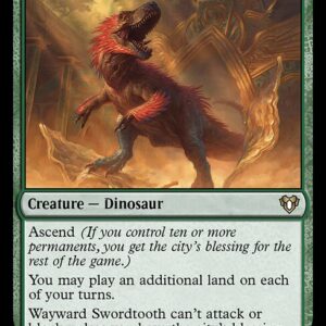 Commander Masters - 331 - Wayward Swordtooth - Rare - G - Non-foil