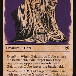 Adventures in the Forgotten Realms - 313 - Gelatinous Cube - Rare - B - Non-foil
