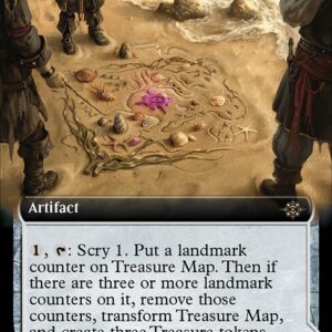 The Lost Caverns of Ixalan - 391 - Treasure Map // Treasure Cove - Rare - C - Foil (Front)