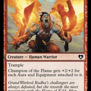 Commander Masters - 210 - Champion of the Flame - Common - R - Non-foil