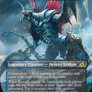 Ikoria: Lair of Behemoths - 384 - Gyruda, Doom of Depths - Rare - UB - Foil (Front)