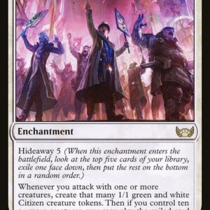 Streets of New Capenna - 24 - Rabble Rousing - Rare - W - Foil