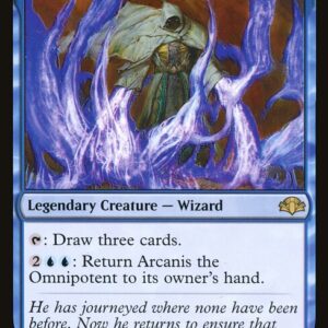 Dominaria Remastered - 39 - Arcanis the Omnipotent - Rare - U - Foil