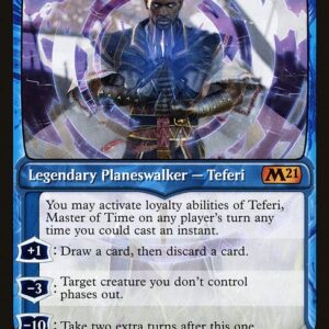 Core Set 2021 - 292 - Teferi, Master of Time - Mythic - U - Non-foil (Front)