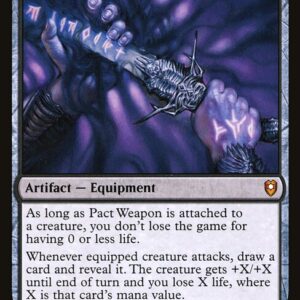 Commander Legends: Battle for Baldur's Gate - 139 - Pact Weapon - Mythic - B - Non-foil