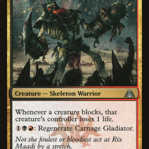 Dragon's Maze - 61 - Carnage Gladiator - Uncommon - BR - Non-foil (Front)