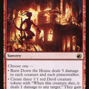 Innistrad: Midnight Hunt - 131 - Burn Down the House - Rare - R - Foil
