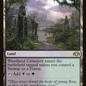 Dominaria Remastered - 261 - Woodland Cemetery - Rare - C - Non-foil