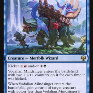 Dominaria United - 76 - Vodalian Mindsinger - Rare - U - Foil