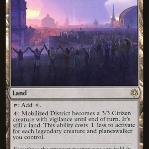 War of the Spark - 249 - Mobilized District - Rare - C - Foil (Front)
