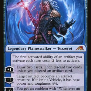 Kamigawa: Neon Dynasty - 84 - Tezzeret, Betrayer of Flesh - Mythic - U - Non-foil