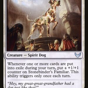 Strixhaven: School of Mages - 31 - Stonebinder's Familiar - Uncommon - W - Non-foil