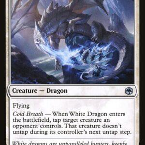 Adventures in the Forgotten Realms - 41 - White Dragon - Uncommon - W - Non-foil